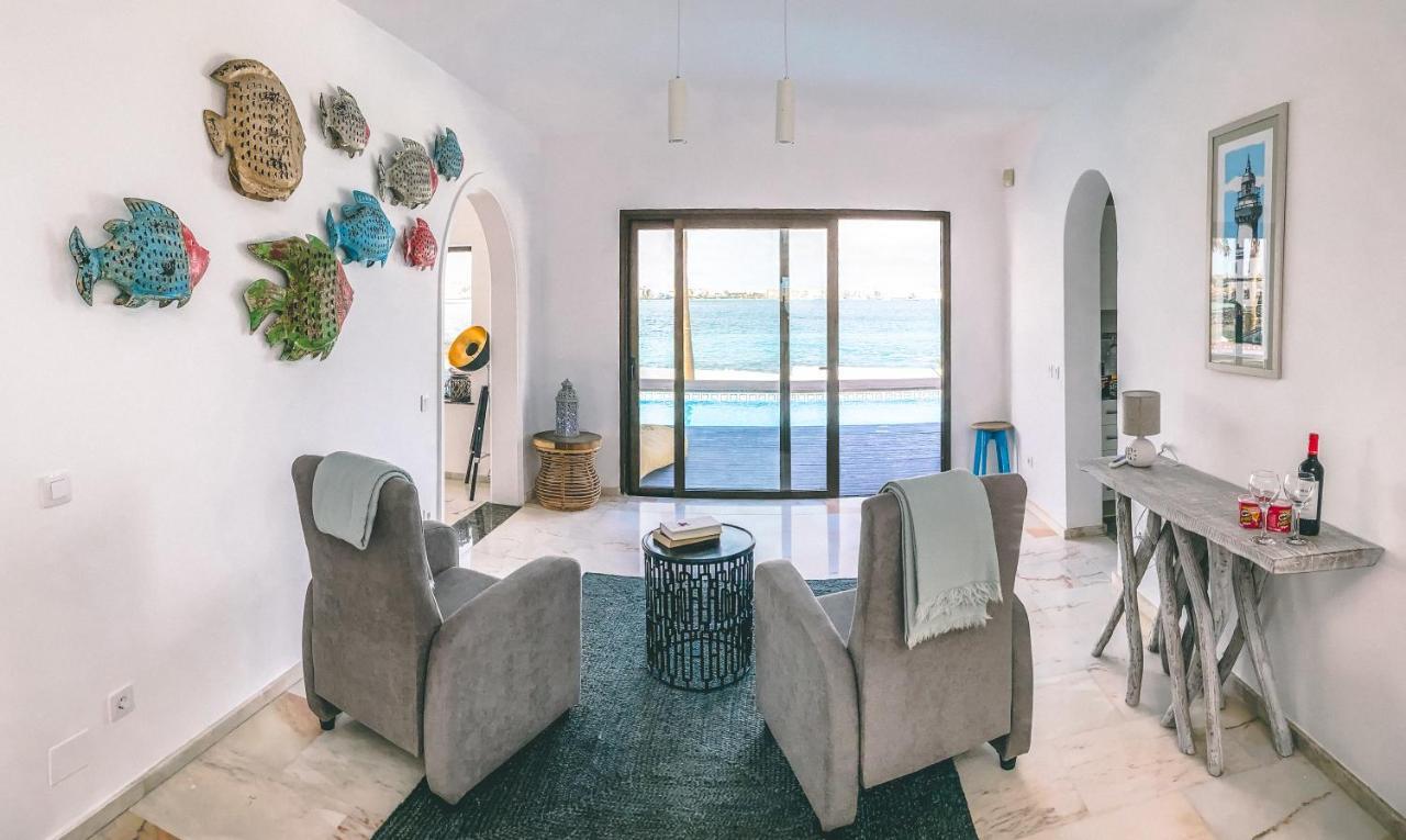 Villa Los Flamencos By Veaco- Beachfront & Pool Corralejo Bagian luar foto