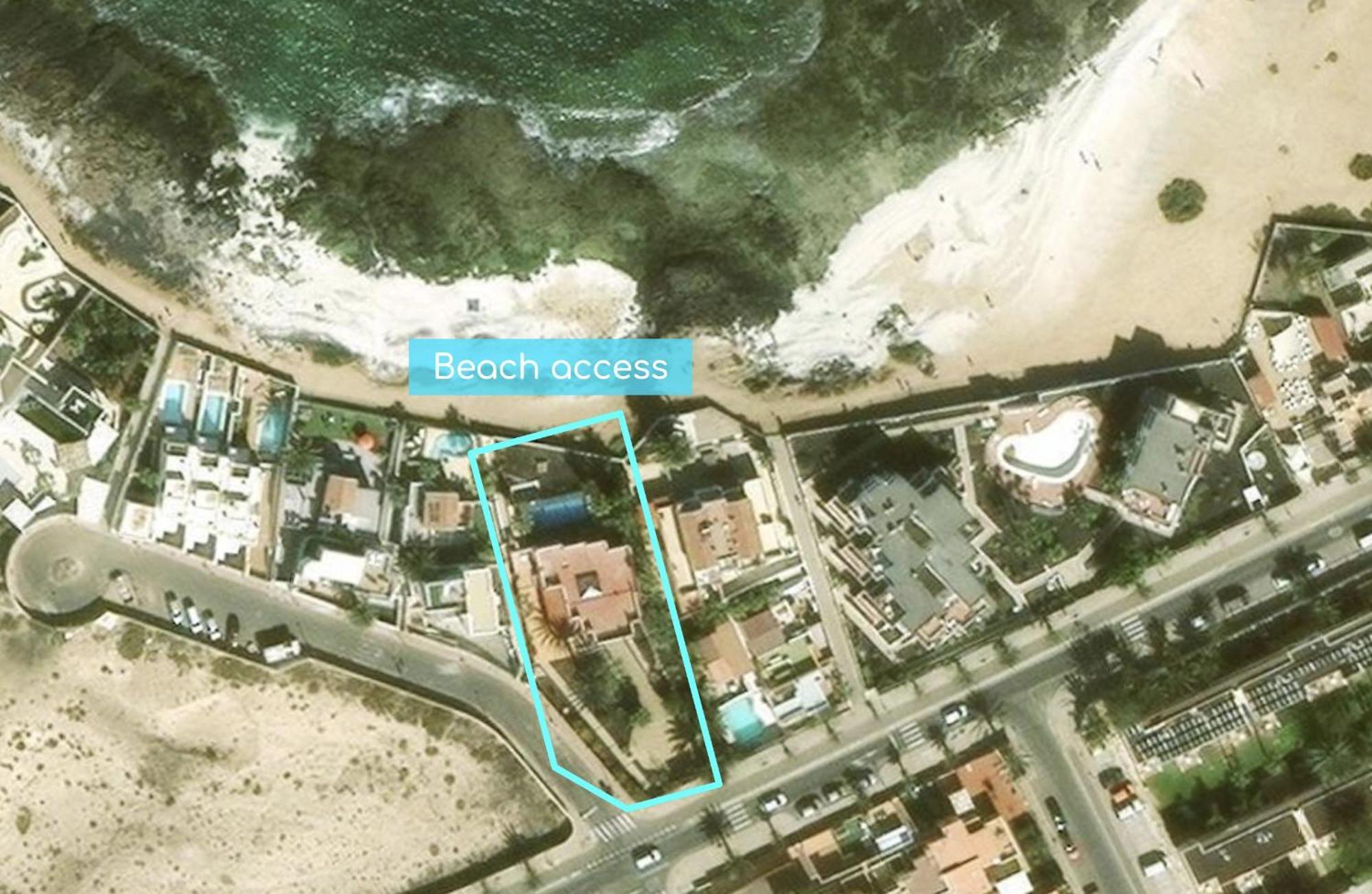 Villa Los Flamencos By Veaco- Beachfront & Pool Corralejo Bagian luar foto